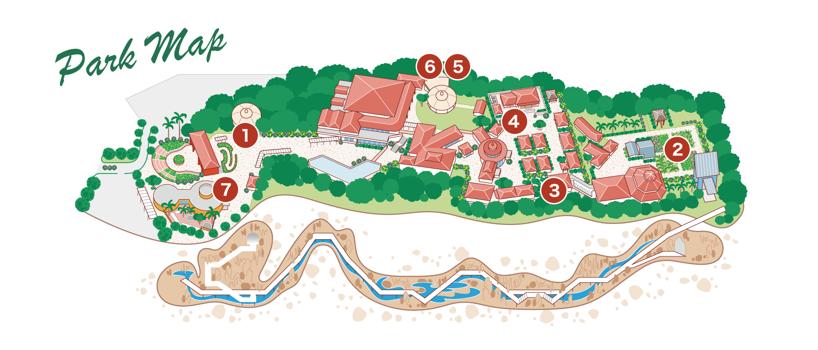 Okinawa World Park Map