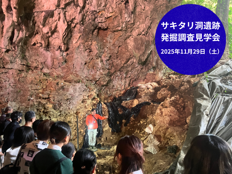 Excavation tour of the Sakitari cave archeological site